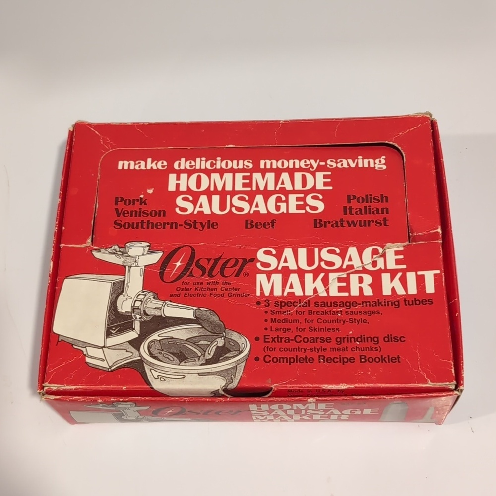 Vintage Oster Sausage Maker Kit 2975